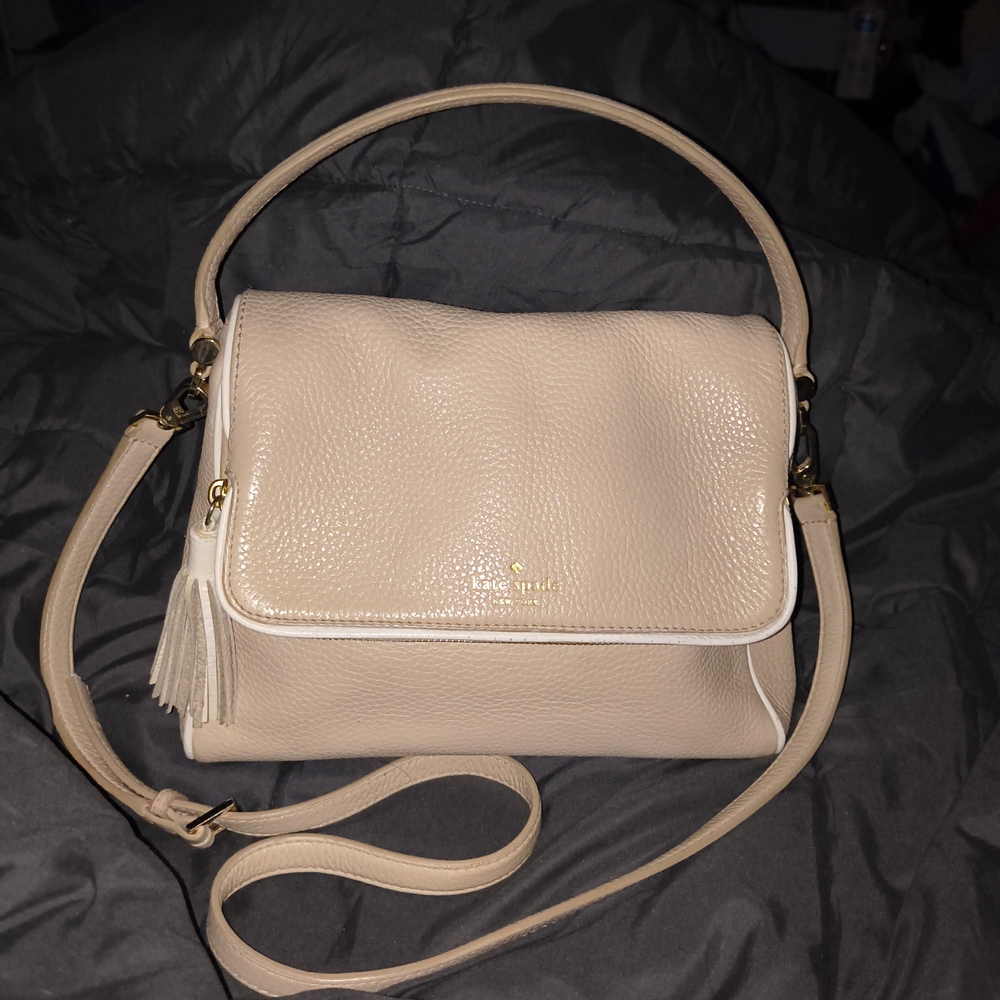 Kate Spade Beige Crossbody Bag